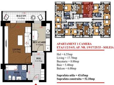 Apartament cu 1 camera pentru Investitie, bloc nou, Popas Pacurari