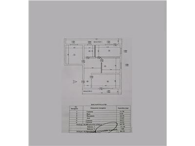 Ap 3 camere, 85mp, 2 parcari, bloc nou 2016, mobilat utilat complet, Bucium  Visani