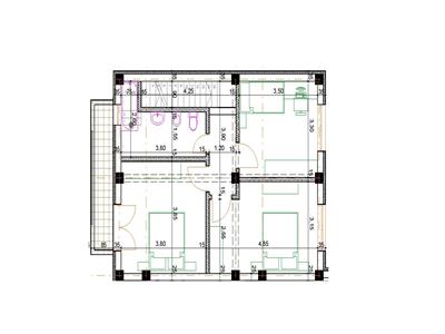 Vila insiruita P+E, 4 camere, 100mp util, 285 mp teren Valea Lupului