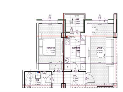 NOU! Apartament 2 camere 52.1 mp cu vedere la lac  Moon Reflexes Residence