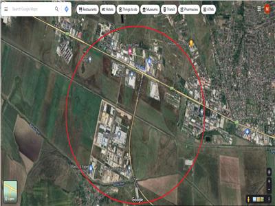 De inchiriat, platforma betonata 1.000 MP, parc industrial Miroslava