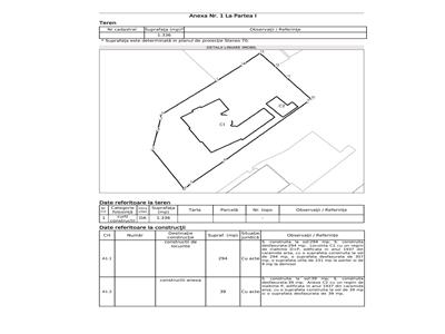 Teren 1334 mp, Casa 307 mp construiti, Copou  Parhon