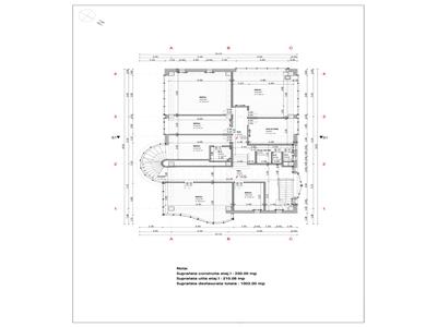 Cladire de birouri, S+P+2E, 816 mp, parcare privata, Central  Pod de Piatra(Bras)
