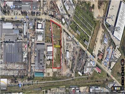teren 15.566 mp cu destinatie industriala , mun. Iasi
