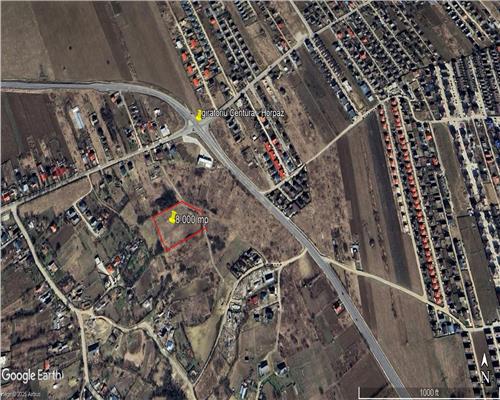 Teren Intravilan de Vanzare , 8.000 mp, Sat Ciurbesti, UAT Miroslava