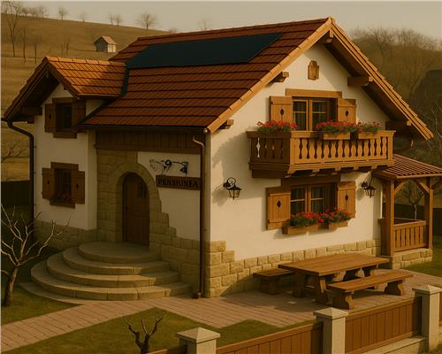 Casa de Lux in Livada cu Ciresi Eleganta, Confort si Panorama de Vis