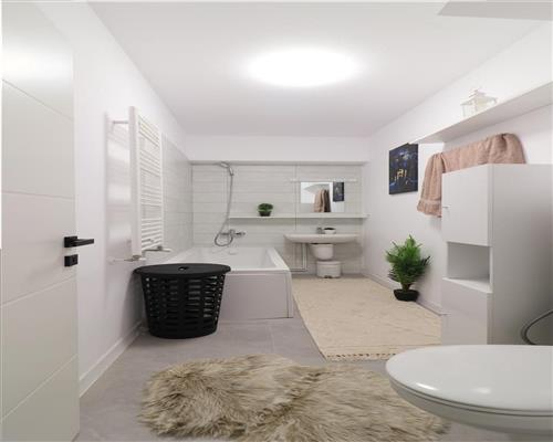 Apartament mobilat cu 2 camere si gradina, INTABULAT, Moara de Vant