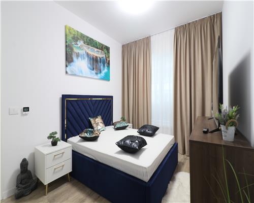Apartament mobilat cu 2 camere si gradina, INTABULAT, Moara de Vant