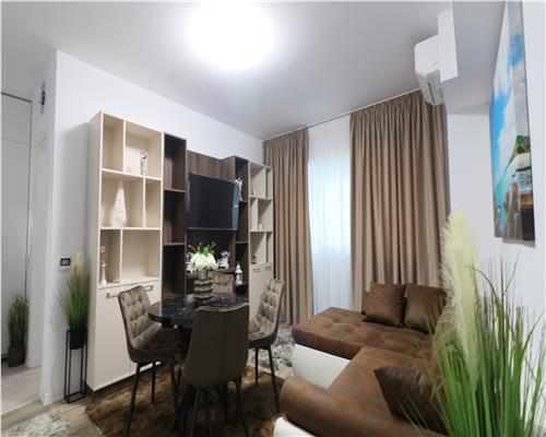 Apartament mobilat cu 2 camere si gradina, INTABULAT, Moara de Vant