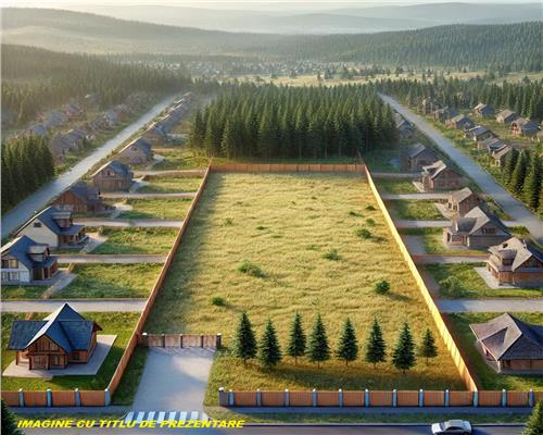teren pentru constructie casa in   Bucium