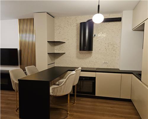 Apartament mobilat si utilat premium, 3 camere,  Silk District, etaj intermediar