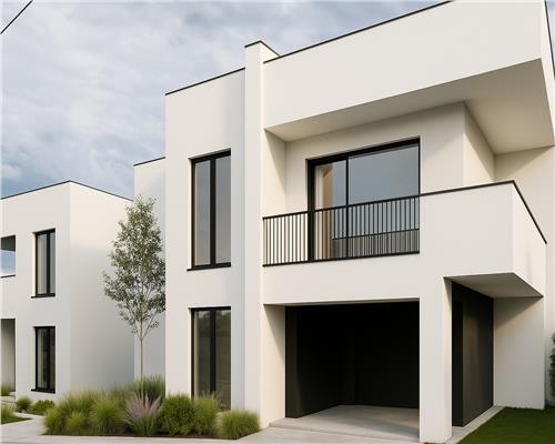 Casa single de vanzare in Rediu, design mediteranean, panorama catre Dealul Copoului, terasa 70 mp