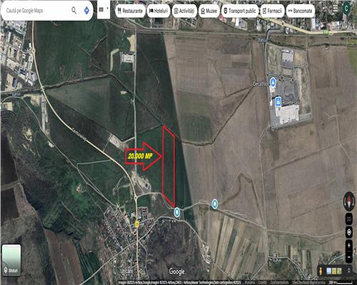 Teren pentru dezvoltare industriala 20000 mp – Uricani Iasi, acces centura