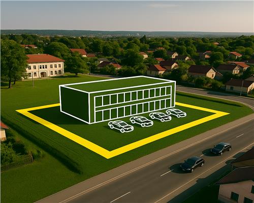 Oportunitate dezvoltare comerciala,  teren 1700 mp Popricani, langa Primarie
