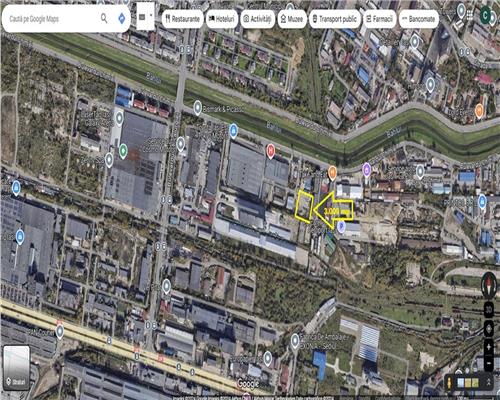 Teren intravilan industrial 3000 mp , Bulevardul Chimiei Iasi