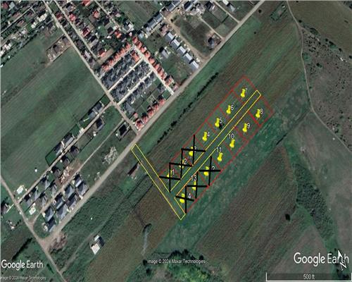 Teren intravilan 560 mp pentru casa  Miroslava Iasi