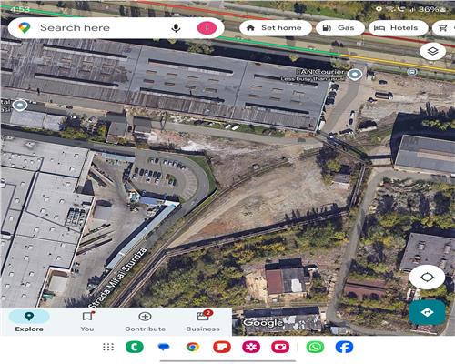 Teren industrial 4750 mp cu autorizatie pentru 5 hale, Calea Chisinaului Iasi