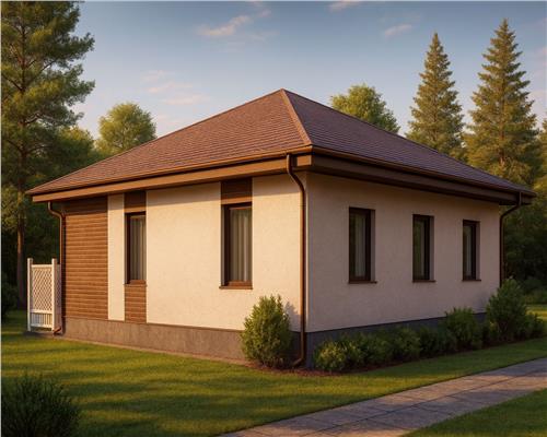 Teren 500 mp cu proiect autorizat pentru locuință individuală , zonă rezidențială de case