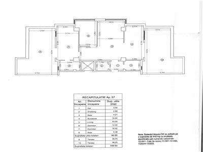 Penthouse de lux, 3 camere, 170 mp, mobilat, Smart Home, Tatarasi  Newton,