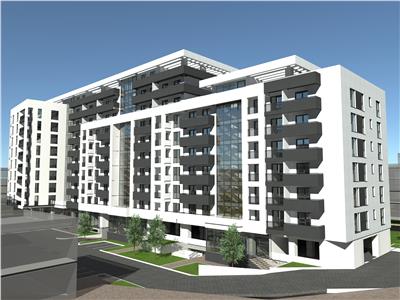 Ap 2 camere, bloc nou, 51 mp, Centru - Gara